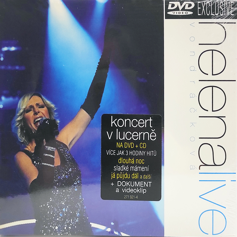 DVD+CD Helena Live (koncert v Lucerně)