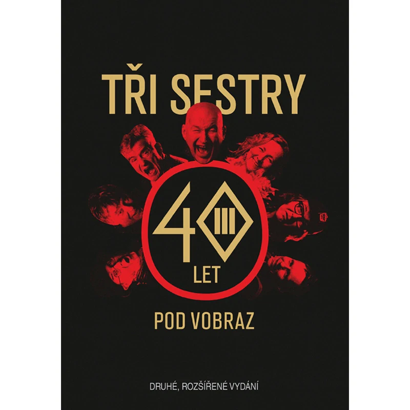 Kniha Tři sestry – 40 let pod vobraz (druhé, rozšířené vydání)