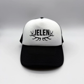 Čepice unisex Jelen 2026 - černá
