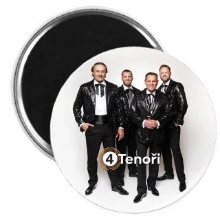 Magnetka 4 Tenoři 2025 kulatá